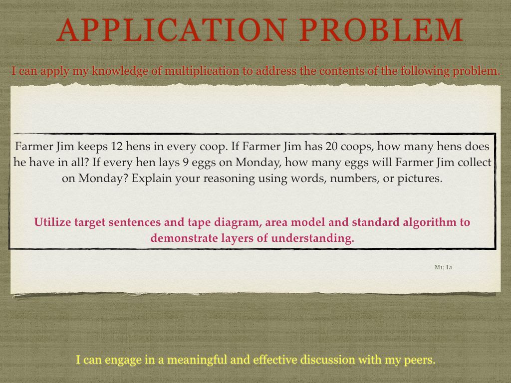 Math Application And Exploration Problems – Class Connect